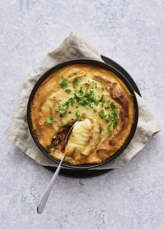 Vegansk Shepherd's Pie