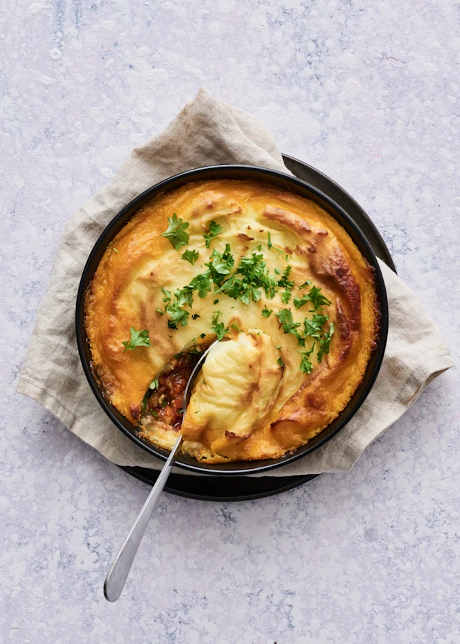 Vegansk Shepherd's Pie