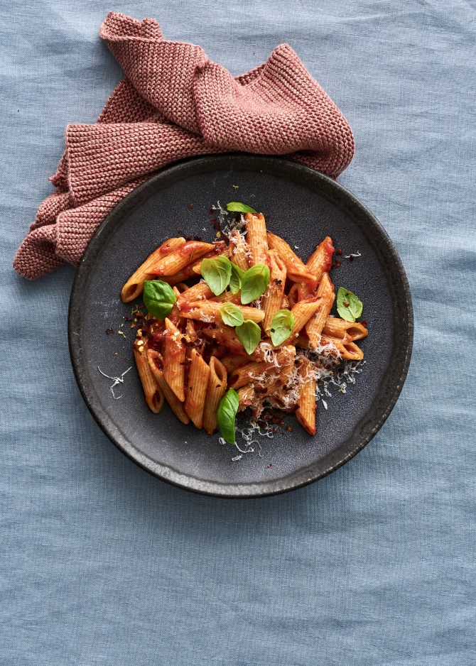 Penne arrabiata