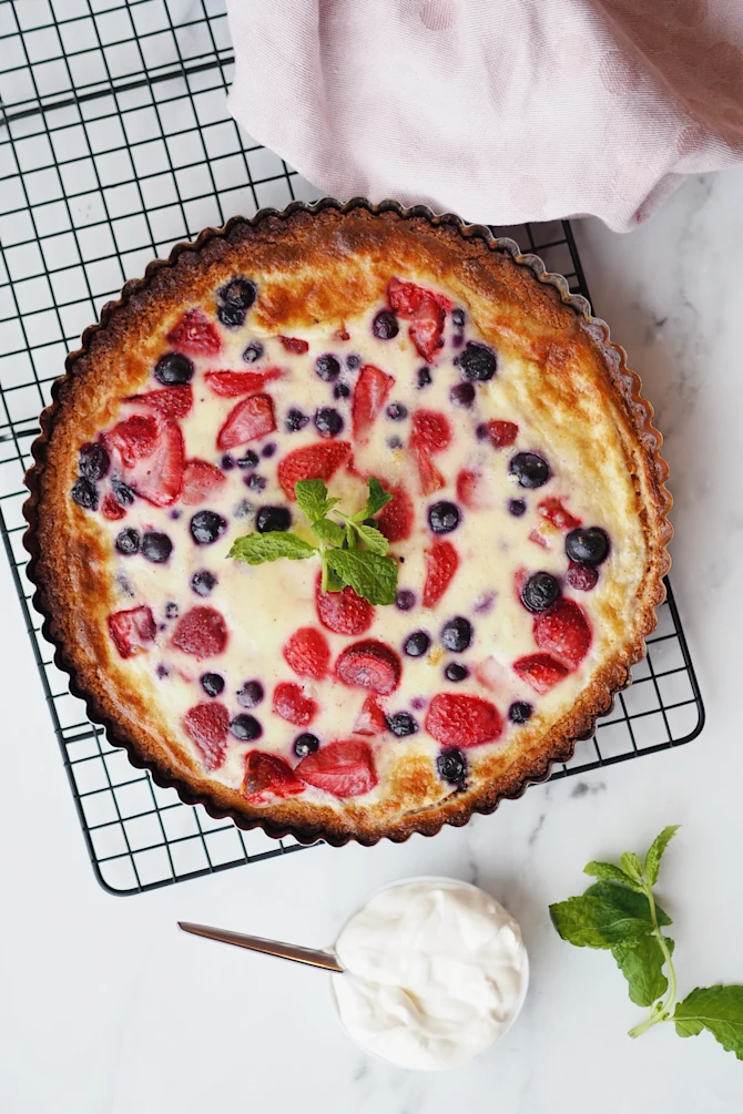 Glutenfri bærtærte