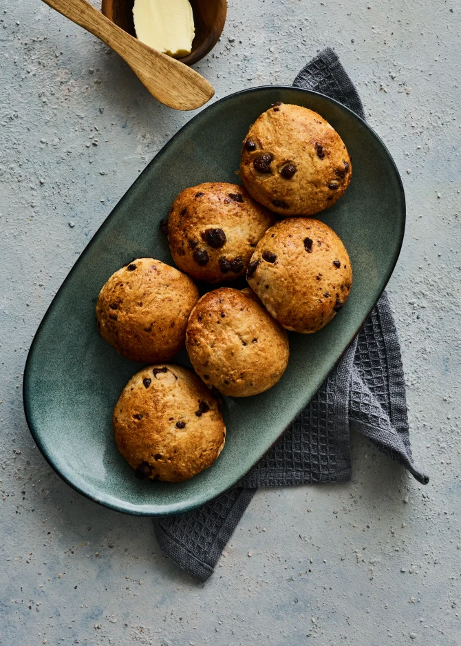 Glutenfri chokoladeboller