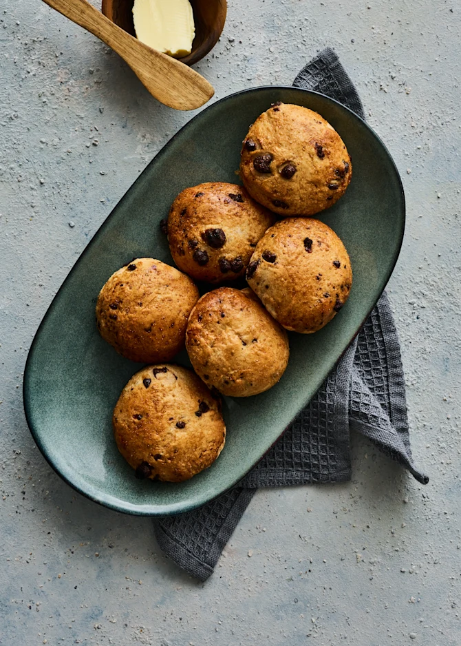 Glutenfri chokoladeboller