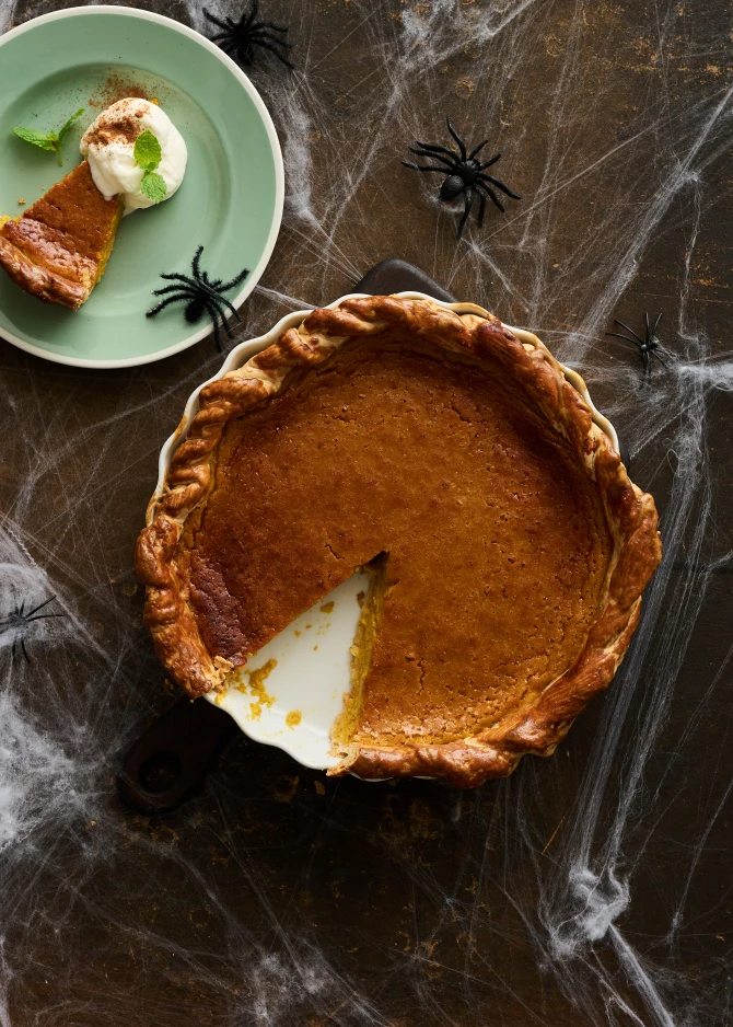 Real American Pumpkin Pie