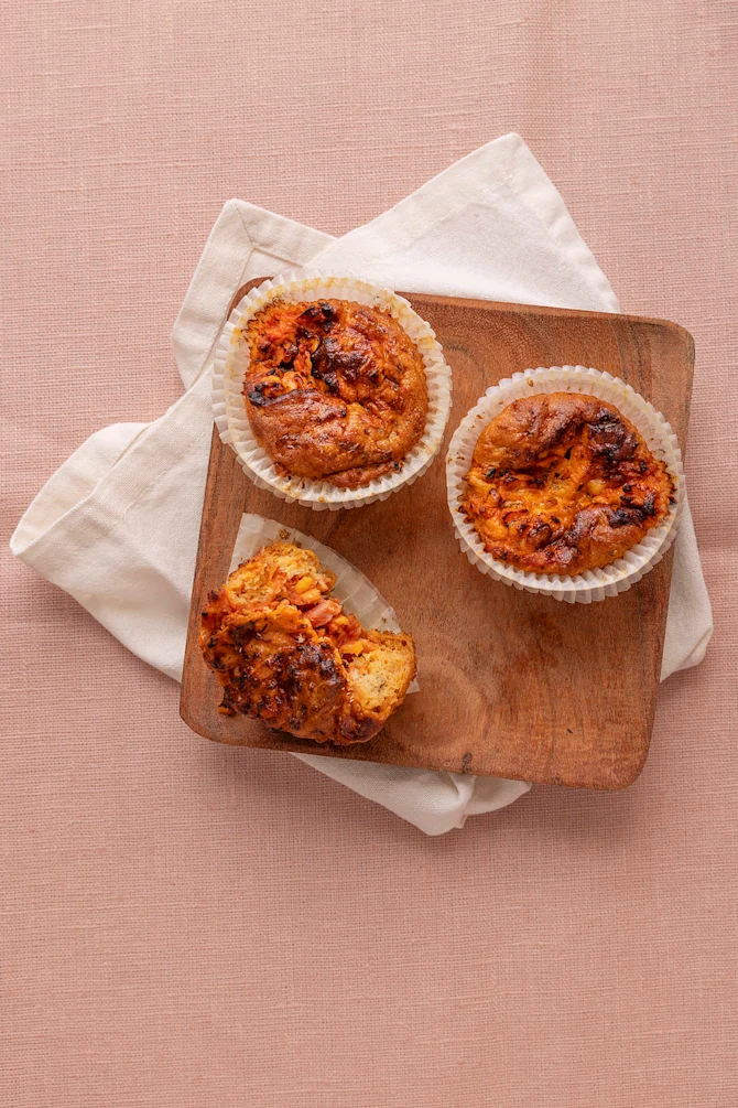 Glutenfri pizzamuffins