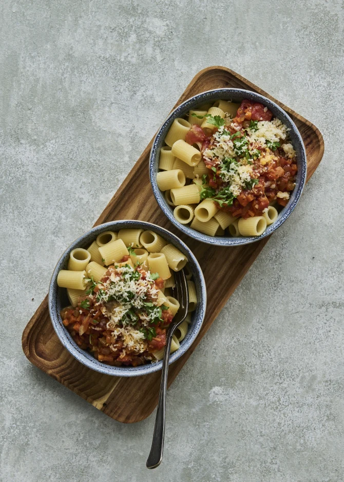 Vegansk pasta bolognese