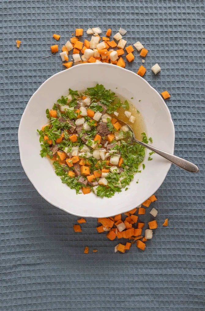 Oksekødssuppe