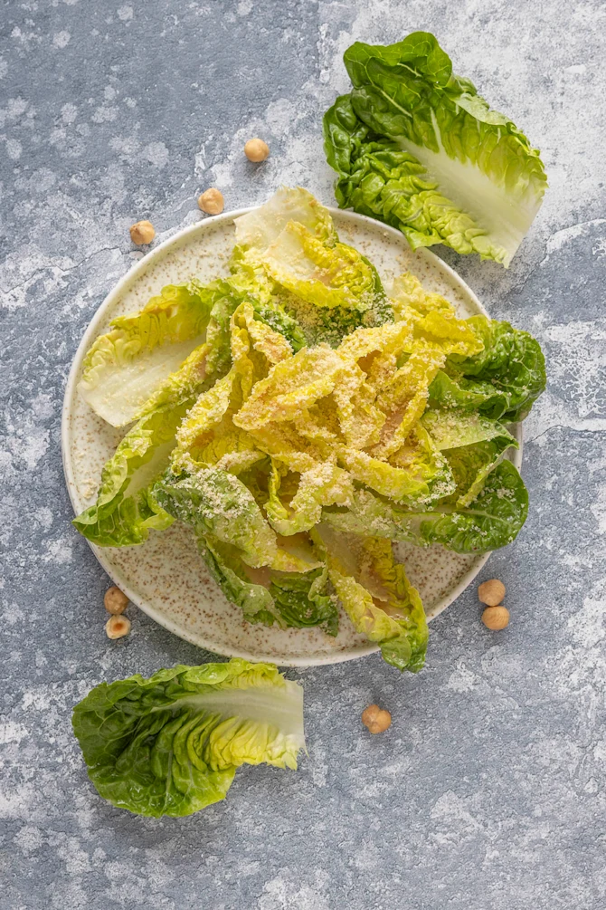 Hjertesalat med sesamdressing